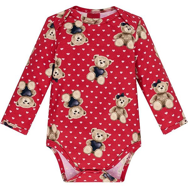 Body Infantil Bebê Feminino Kyly 207074