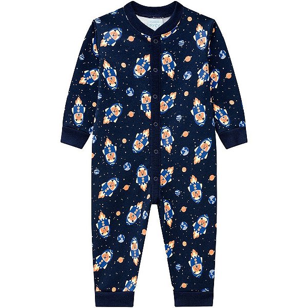 Pijama Infantil Masculino Manga Longa 207543    FOQUETE Kyly