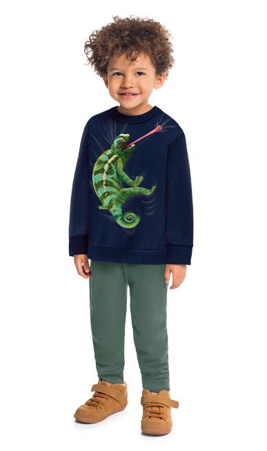 Conjunto Calca Infantil Masculina Manga Longa 207467 Kyly