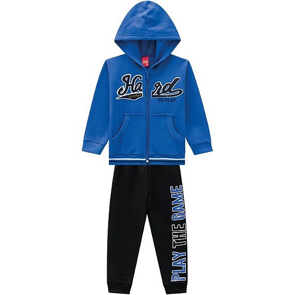 Conjunto Calca Infantil Masculina Manga Longa 207473 Kyly
