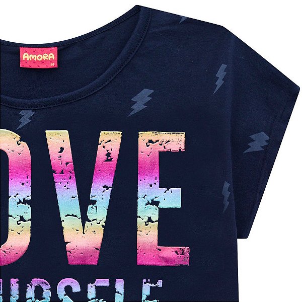 Blusa Infantil Feminino 51418 Amora