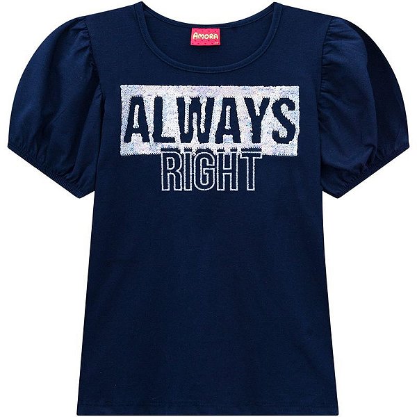 Blusa Infantil Feminino 51412 Amora