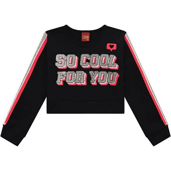 Conjunto Infantil Manga Longa Feminino Kyly 207682