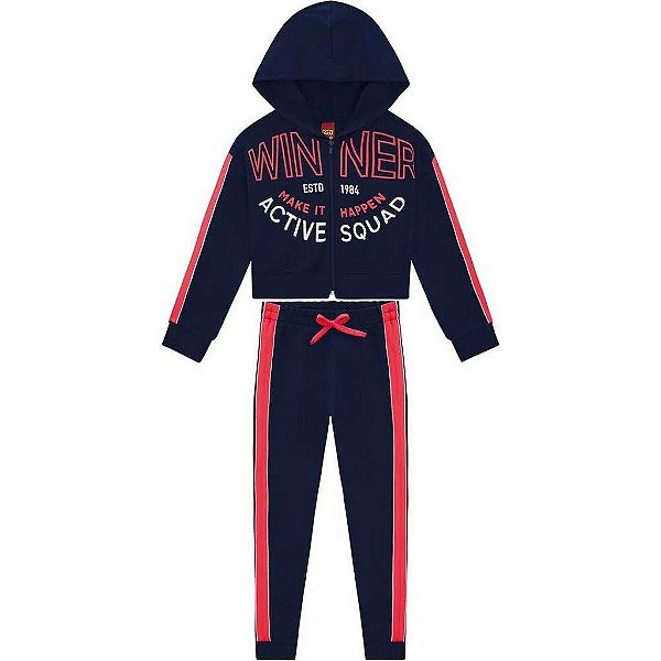 Conjunto Moletinho Infantil Feminino Kyly  207685