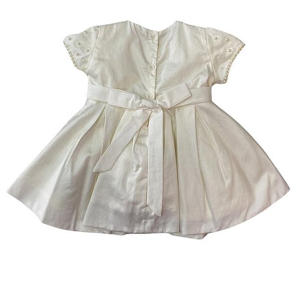 Vestido Batizado Manga Curta Two Angels 71356