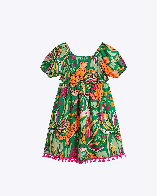 Vestido Natureza Infantil Feminina Nanai  6000292