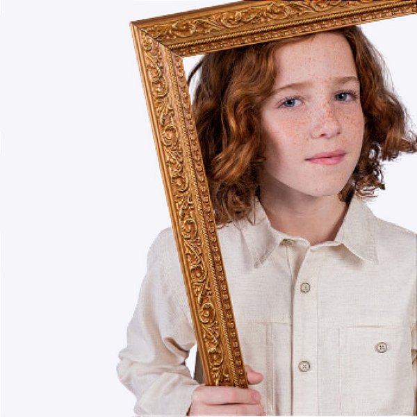 Camisa Oversize e Calça Sarja Juvenil Masculino Vigat 3893