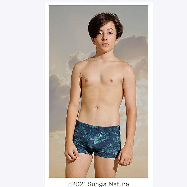 Sunga Box Nature Teen Masculina Banana Danger 52021