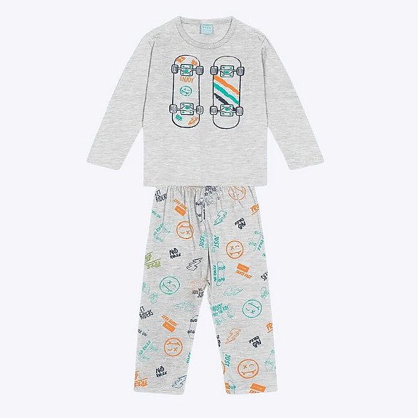 Pijama Brilha no Escuro Infantil Masculino Kyly 1000170