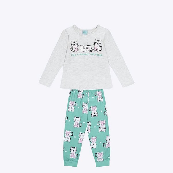 Pijama  com Máscara Infantil Feminino Kyly 1000161