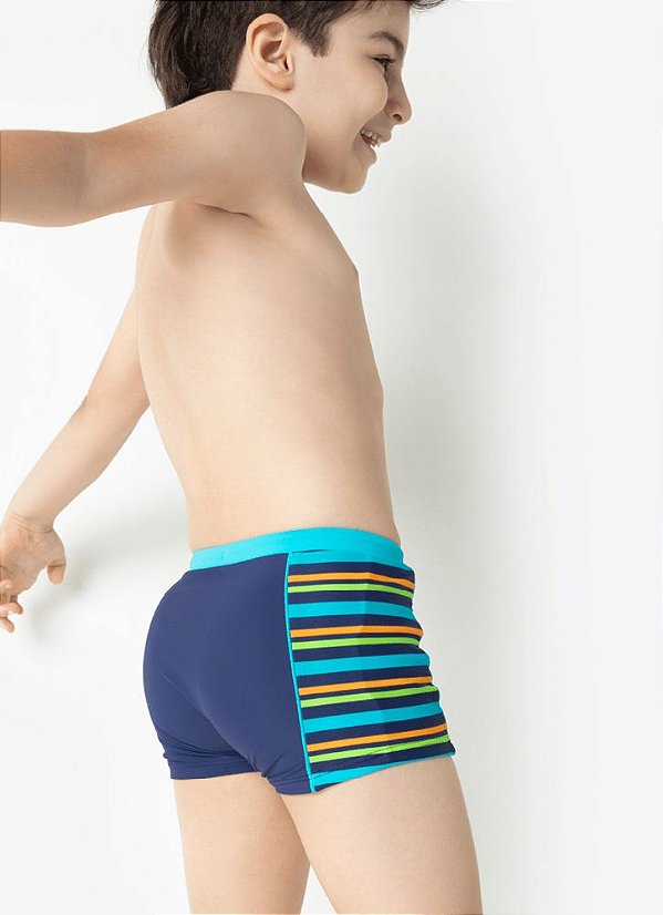 Sunga Infantil Masculina Puket Azul / Dinossauro 110400732