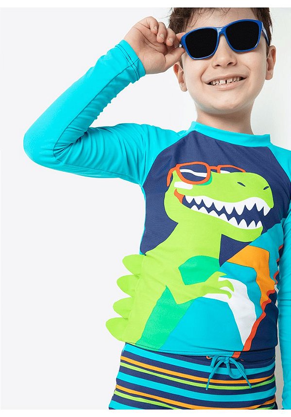 Moda Praia Camiseta Proteção UV com Sunga Puket 110400730