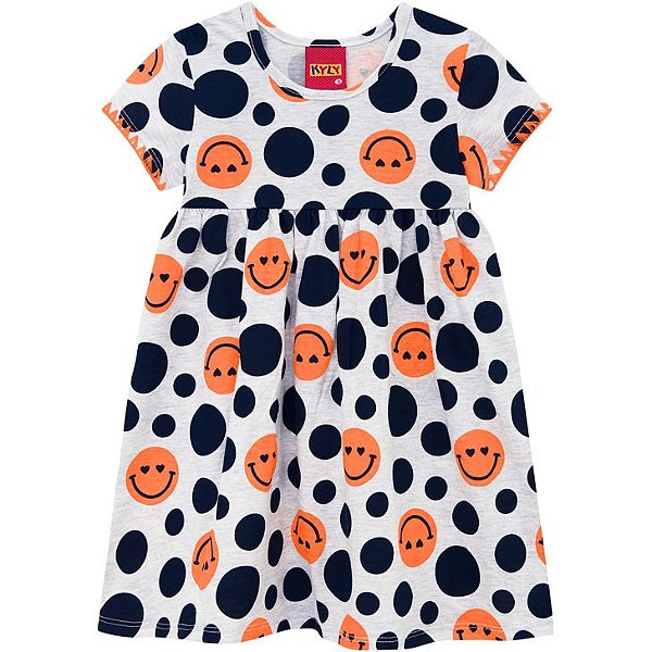 Vestido Infantil Manga Curta Kyy 111479