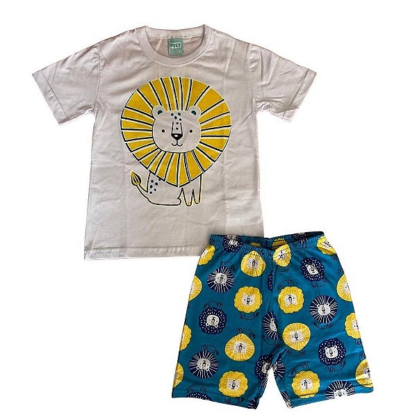 Pijama Infantil Masculino Brilha no Escuro Kyly 111650
