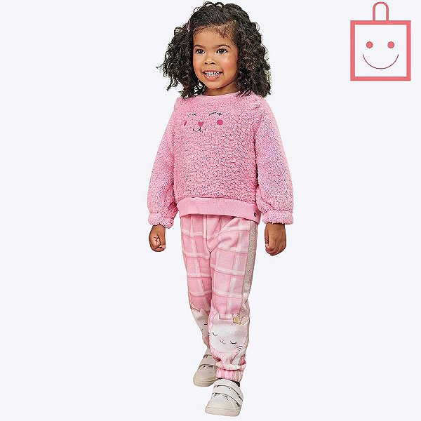 INFANTI CONJ CALÇA INF FEM ML 71237