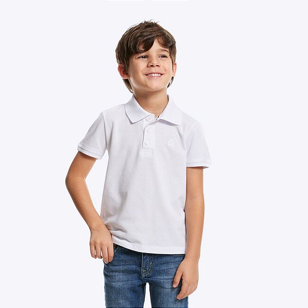 Camisa Polo Piquet Infantil Menino Banana Danger 50150