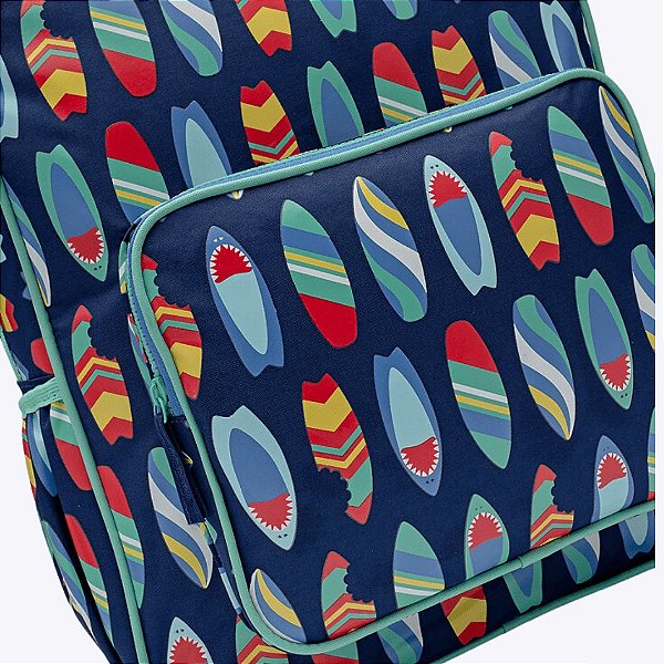 Mochila Escolar de Costas Tubarão Aloha Prancha Puket 050403841