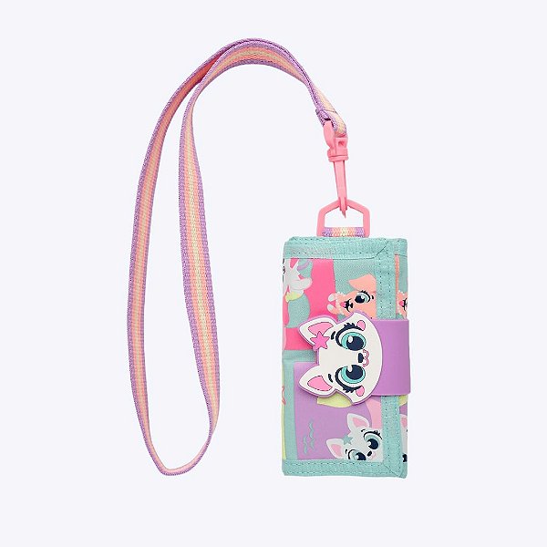 Carteira Infantil Menina Pet Sereia Puket 050403801