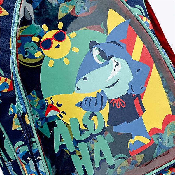 Mochila com Rodinhas Tubarão Aloha Puket 050403829