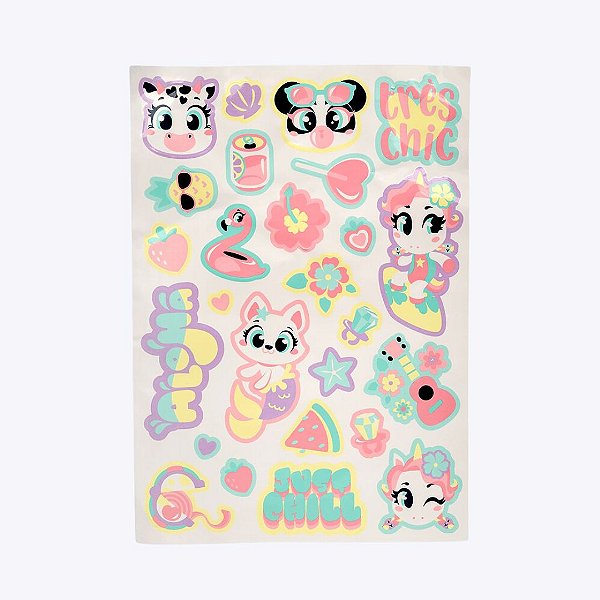 Mochila Escolar de Costas Color Block Menina Puket 050403856