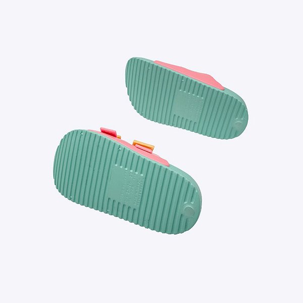 Chinelo Birken Color Block Menina Puket 130400043