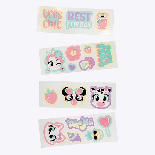 Estojo Triplo Color Block Menina Puket 050403853