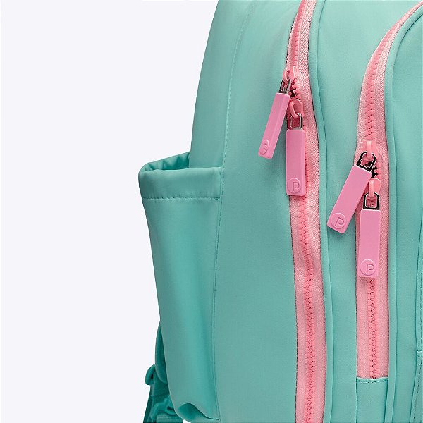 Mochila com Rodinha 360° Verde Água Puket 050404055