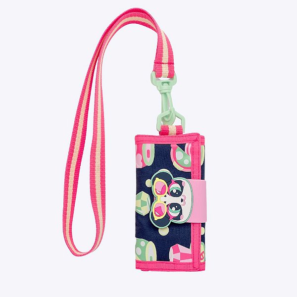 Carteira Infantil Menina Panda Miami Puket 050403819