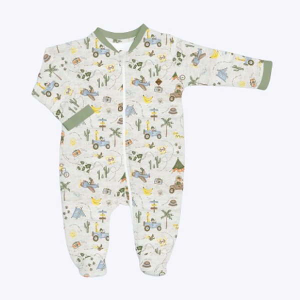 Macacão Longo Bebê Menino Anjos Baby 243810M