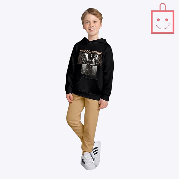 Conjunto Moletom com Capuz Infantil Menino Kyly 1001199