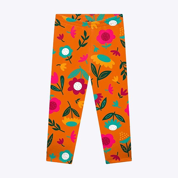 Conjunto Moletom Peluciado Flores Infantil Menina Kyly 1000758