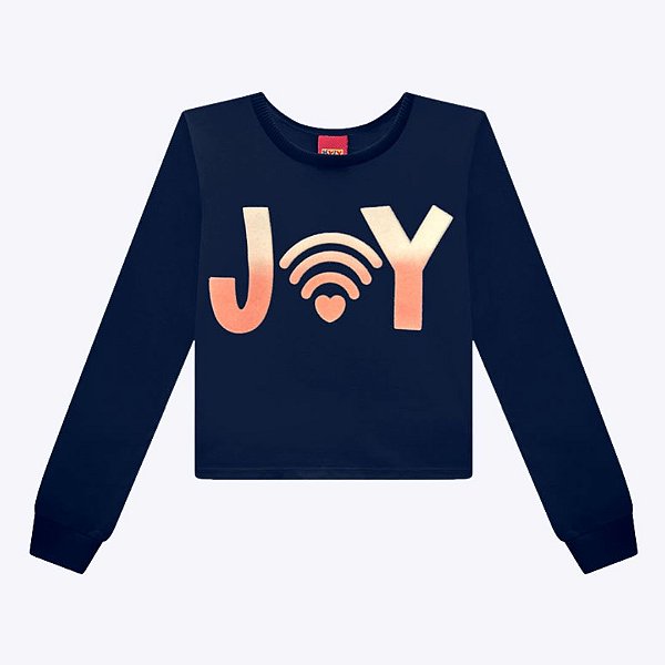 Blusa Manga Longa Infantil Menina Kyly 1000773