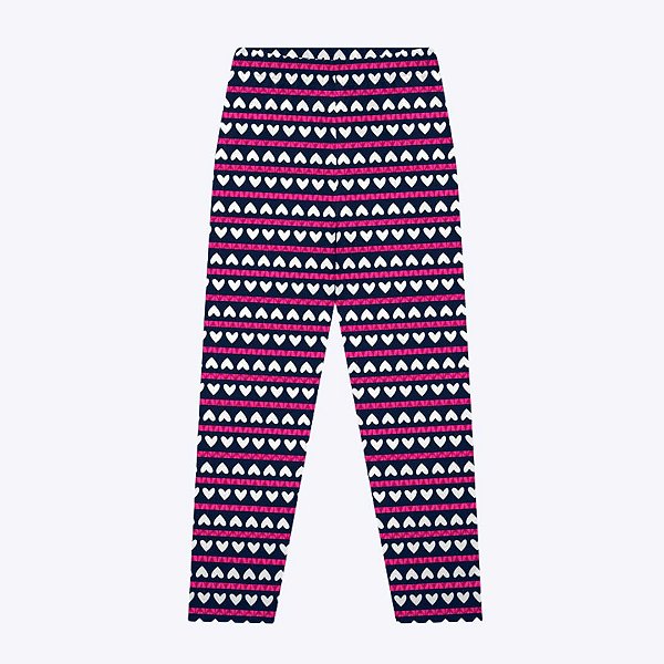 Conjunto Moletom Peluciado e Calça Legging Infantil Menina Kyly 1000788