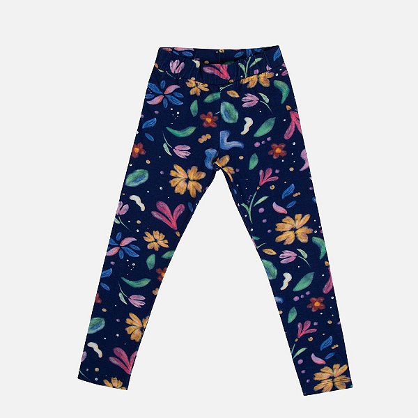 Conjunto Manga Longa Flores Infantil Menina Have Fun 29367