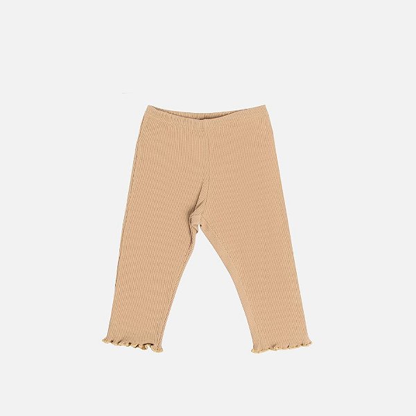 Conjunto Blusa Moletom Rosa Ursinho e Calça Bege Bebê Menina Have Fun 29568