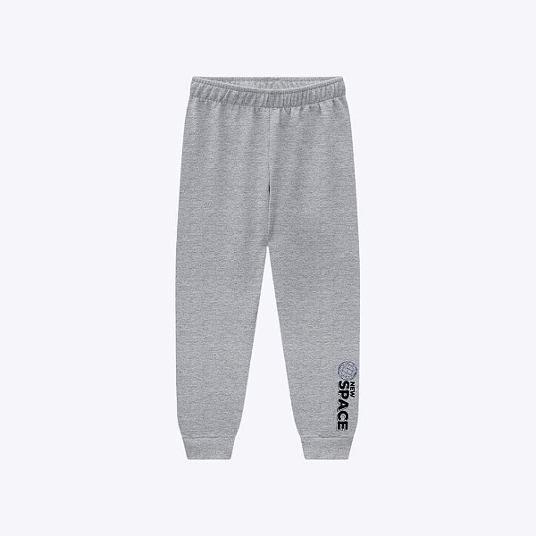 Conjunto Moletom Peluciado Infantil Menino Kyly 1000844 Amendoa