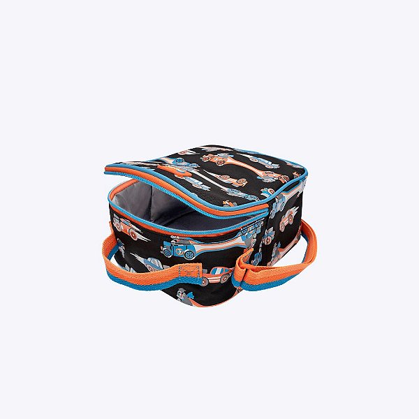 Kit Escolar Mochila Com Rodinhas E Lancheira Térmica Gorila Racing Puket  050403986 Preto