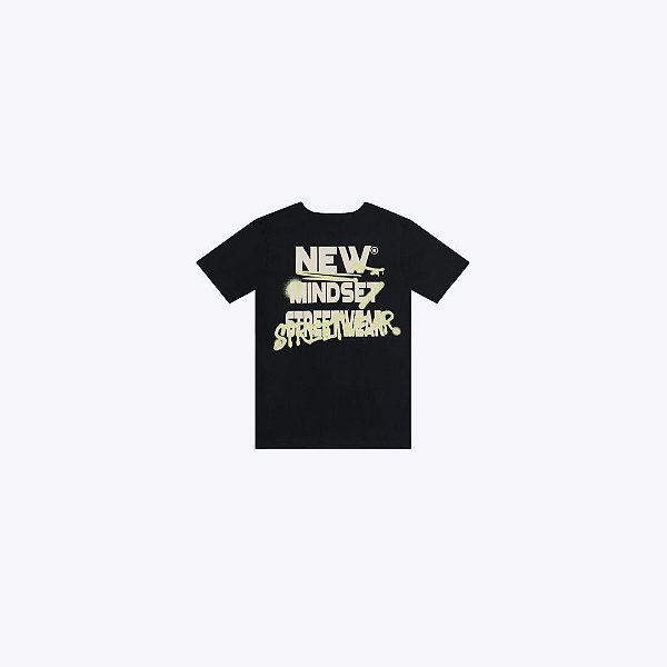 Camiseta Manga Curta Preta Juvenil Masculina Brandili 26648 Preto