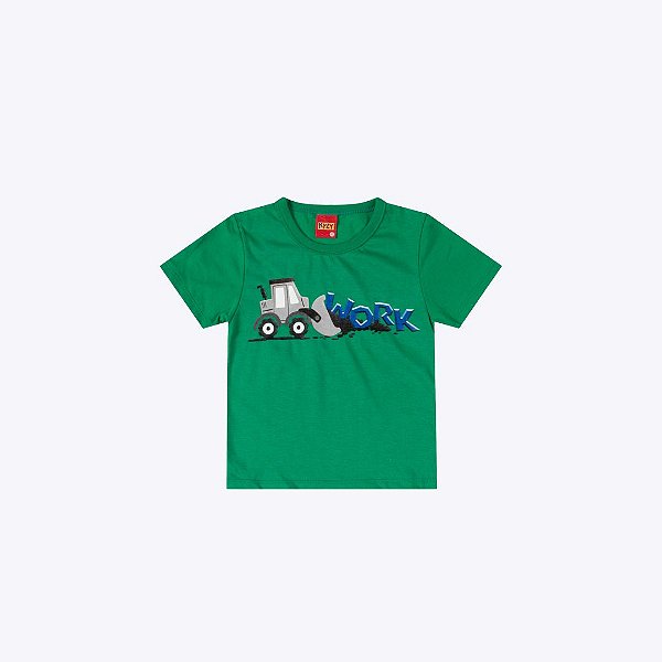 Conjunto Camiseta Manga Curta E Bermuda Moletom Infantil Menino Kyly 1001063 Mescla