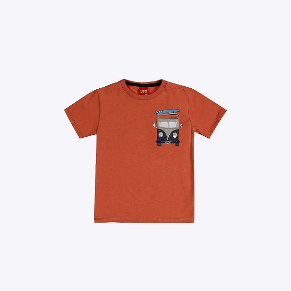 Camiseta Manga Curta Infantil Menino Kyly 1001076 Branco