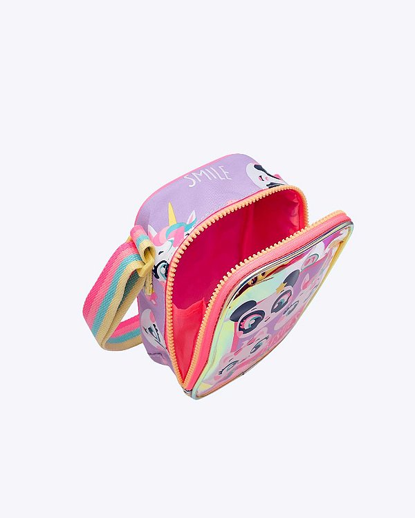 Bolsinha Lilás Multibichos Puket 050404093
