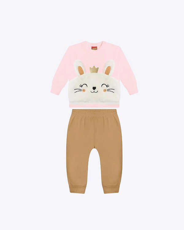 Conjunto Bebê Menina Coelhinha Kyly 1001614