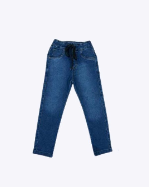 Calça Jeans com Elástico na Cintura e Elastano Infantil Masculina Articolare 4800