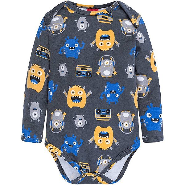 Body Infantil Bebê Masculino Kyly 207285