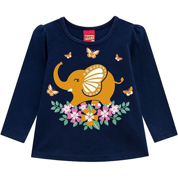 Conjunto Calca Infantil Feminino Manga Longa P207.097 Kyly