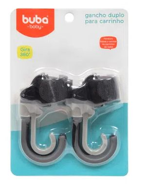 Gancho Duplo para Carrinho 6716 Buba Baby