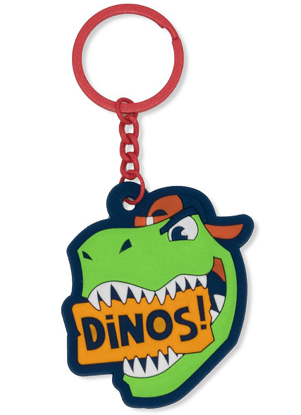 Chaveiro Emborrachado Dino 050402073 Puket