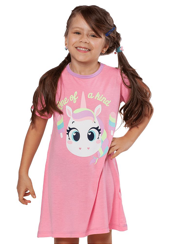 Camisola Kids Manga Curta Eco Unicornio 030402031 Puket