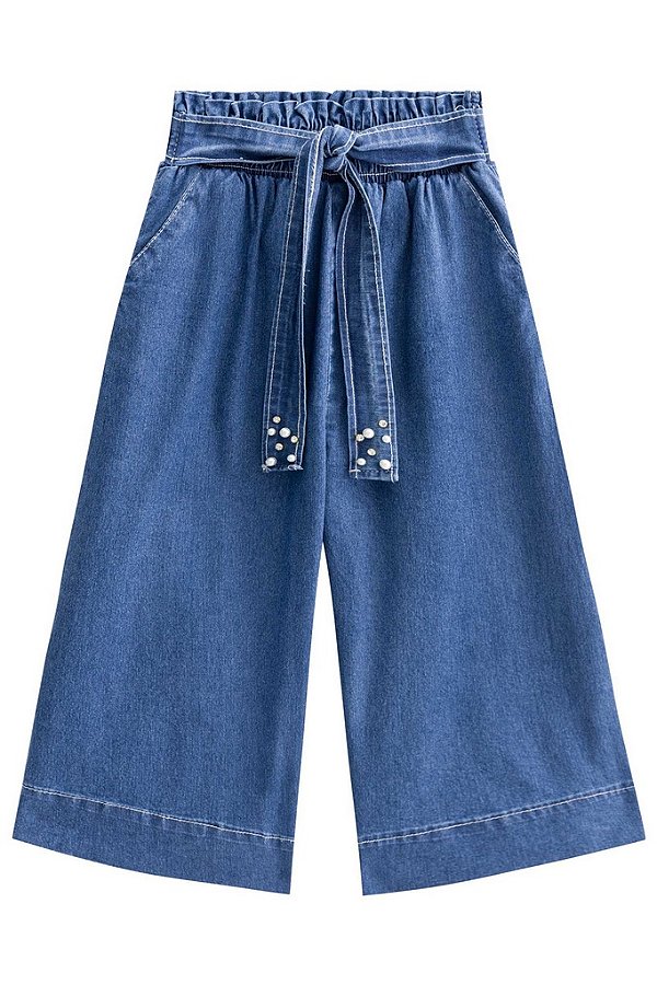 Infanti Calça Jeans Infantil Feminina 40186 Cor Jeans