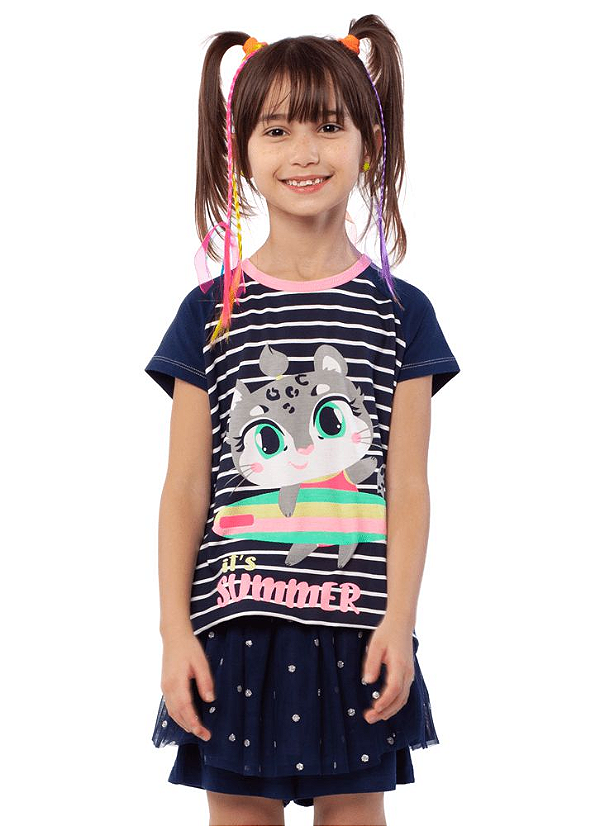 Puket Pijama Short Doll Fantasia Oncinha 030402074